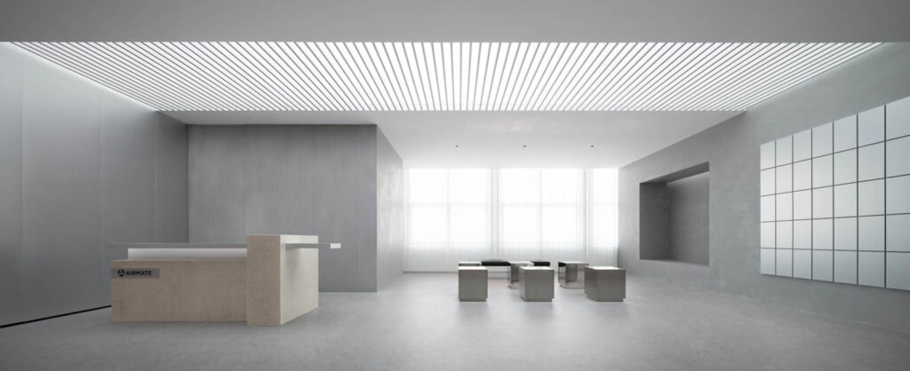 Interior Design Best of Year 2023 Aline Studio and Mengxi Airmate Air π Brand Innovation Center