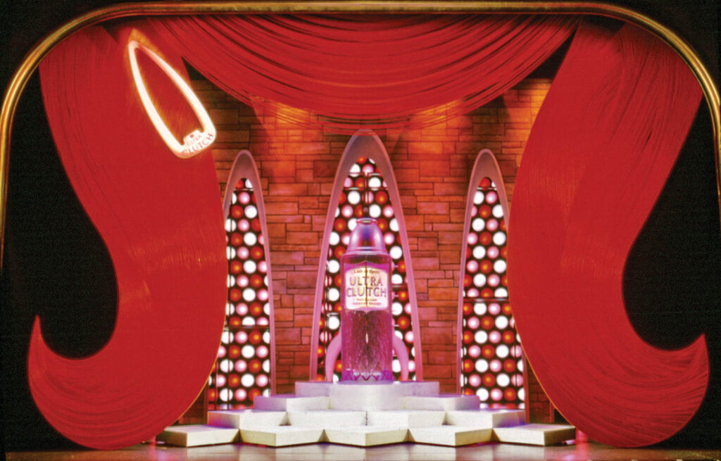 the set design for Hairspray, 2002