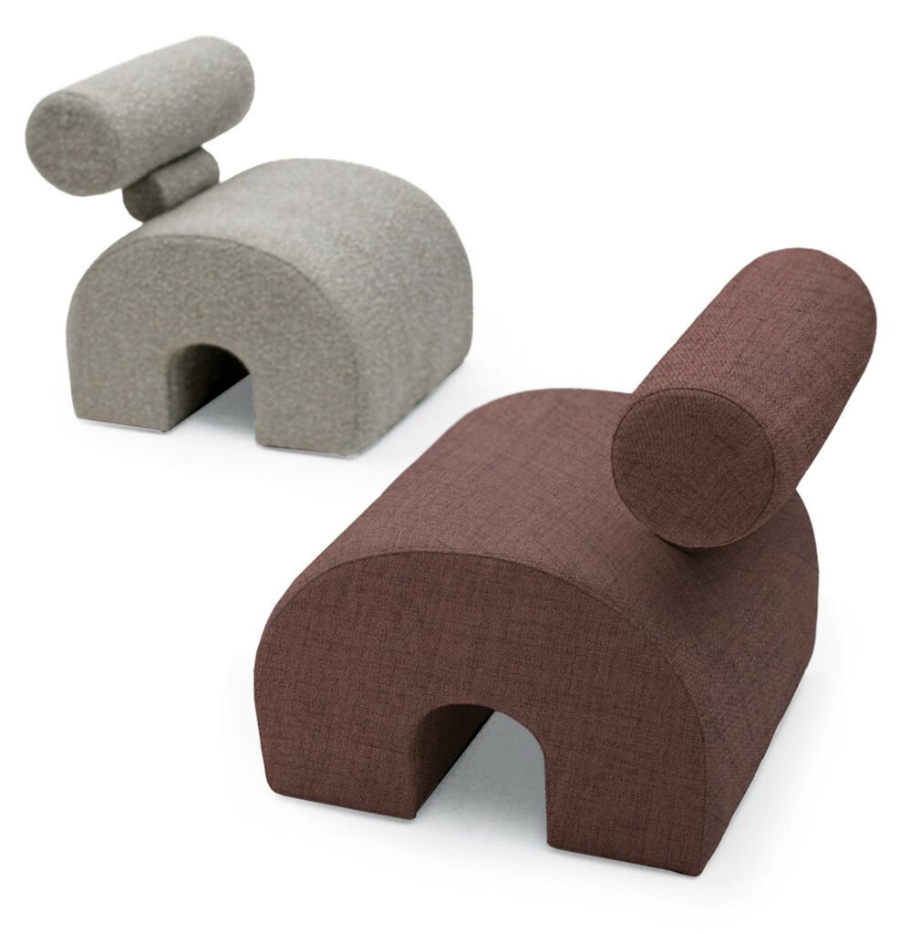 Toca seat in brown and gray